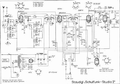 Studio I 569; Staudigl, Rudolf, (ID = 2284123) Radio