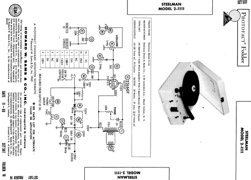 2-1111 ; Steelman Phono & (ID = 517914) Sonido-V