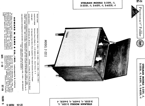 2-2211 ; Steelman Phono & (ID = 548948) Ampl/Mixer