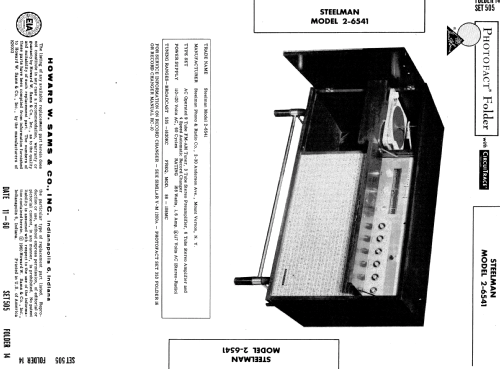 2-6541 ; Steelman Phono & (ID = 523344) Radio