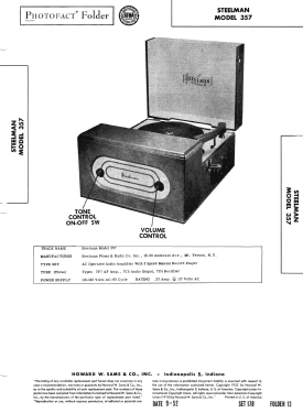 357; Steelman Phono & (ID = 3089779) Ampl/Mixer