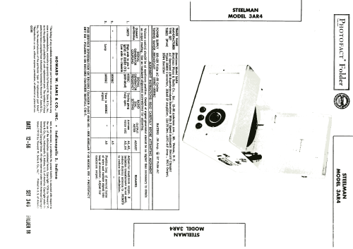 3AR4 ; Steelman Phono & (ID = 2032141) Radio