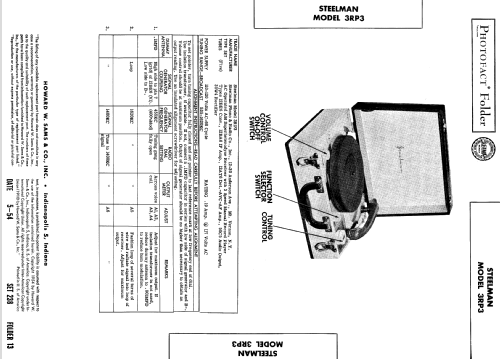 3RP3 ; Steelman Phono & (ID = 541334) Radio