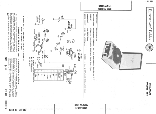 3S8; Steelman Phono & (ID = 2595309) Ton-Bild