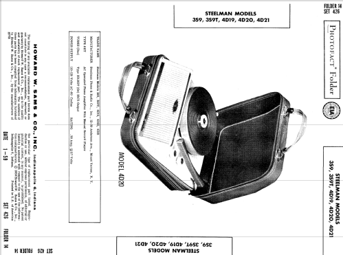 3S9 ; Steelman Phono & (ID = 729000) Enrég.-R