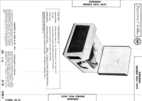 4A21 ; Steelman Phono & (ID = 541339) Sonido-V