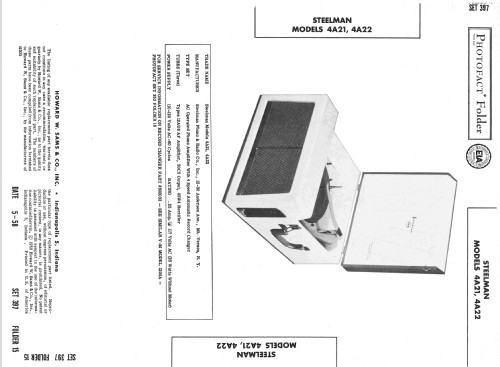 4A22 ; Steelman Phono & (ID = 2595317) Sonido-V