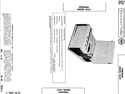 4A23 ; Steelman Phono & (ID = 824651) Ton-Bild