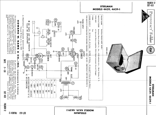 4A29-1 ; Steelman Phono & (ID = 540805) Sonido-V