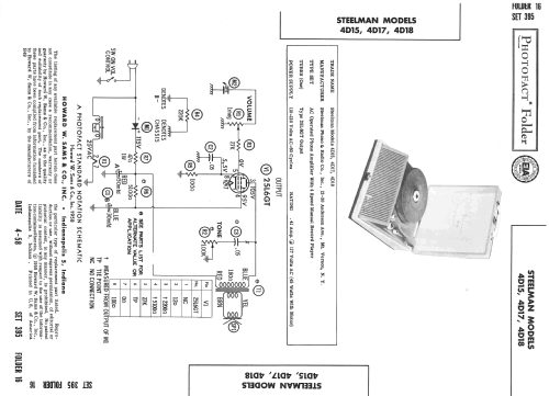 4D15; Steelman Phono & (ID = 2580401) Ampl/Mixer