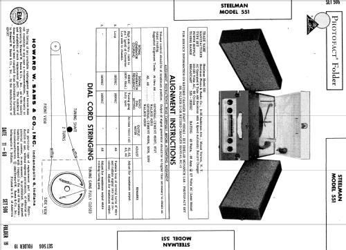 551 ; Steelman Phono & (ID = 519429) Radio