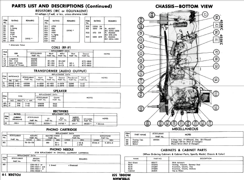 551 ; Steelman Phono & (ID = 519434) Radio