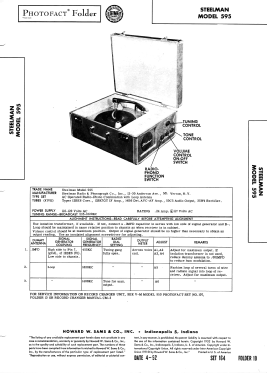 595; Steelman Phono & (ID = 3039772) Radio