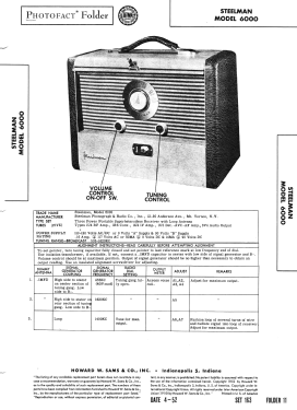6000; Steelman Phono & (ID = 3037236) Radio