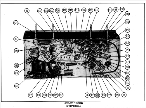 Coronet AF1100 ; Steelman Phono & (ID = 980166) Radio