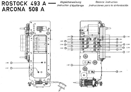 Arcona 508 B; Stern-Radio (ID = 653899) Radio