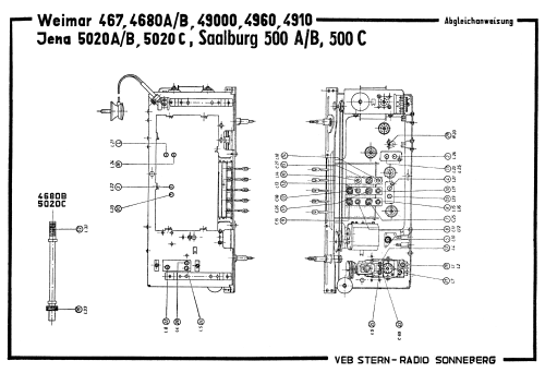 Jena 5020A; Stern-Radio (ID = 305217) Radio