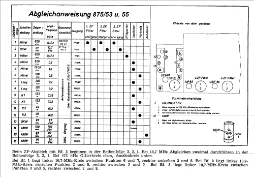 Naumburg 875/55GWU; Stern-Radio (ID = 829464) Radio