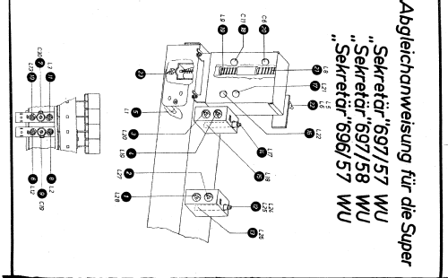 Sonra Sekretär 697/58WU; Stern-Radio (ID = 278051) Radio