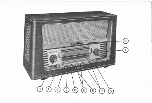 Sonneberg Erfurt 4 Super 10149/70 WU; Stern-Radio (ID = 3088028) Radio