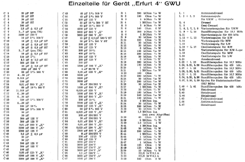 Sonra Erfurt 4 Super 10149/71 GWU; Stern-Radio (ID = 2918712) Radio