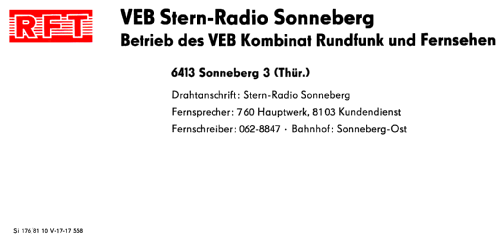 Stereo-Akkord SR1500; Stern-Radio (ID = 2016949) Radio