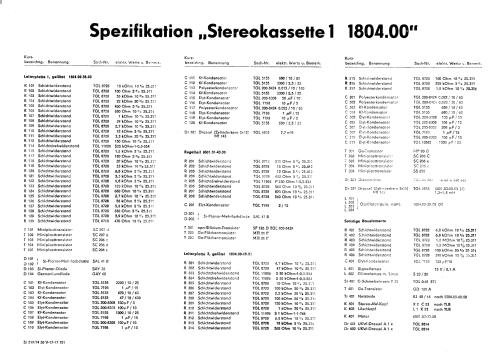 Stereokassette 1 K III S ; Stern-Radio (ID = 2589827) Ton-Bild