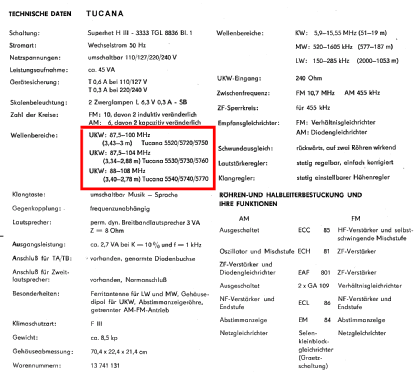 Tucana 5750; Stern-Radio (ID = 1328677) Radio