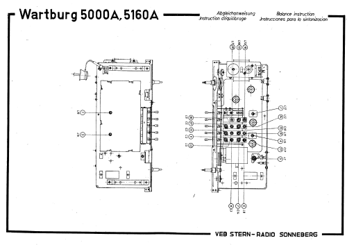 Wartburg 5000 A; Stern-Radio (ID = 649989) Radio