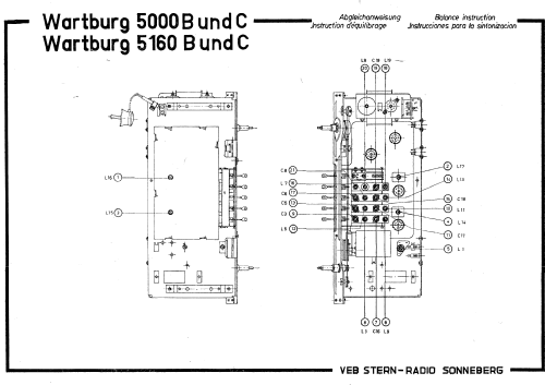 Wartburg 5000C; Stern-Radio (ID = 650018) Radio