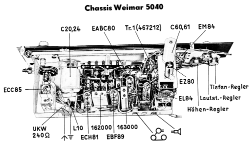 Weimar 5040B; Stern-Radio (ID = 1838701) Radio