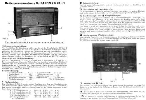 Stern 7E81R; Stern-Radio Rochlitz (ID = 2016801) Radio