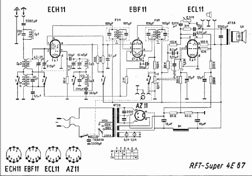 Stassfurt RFT-Super 4E67; Stern-Radio Staßfurt (ID = 531211) Radio