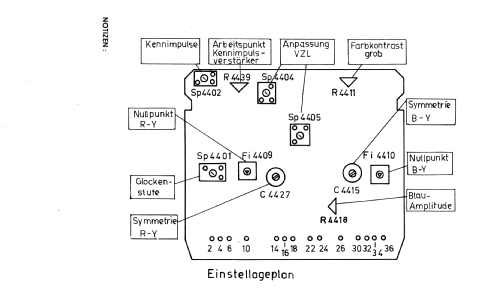 Chromalux 2063; Stern-Radio Staßfurt (ID = 1250008) Fernseh-E