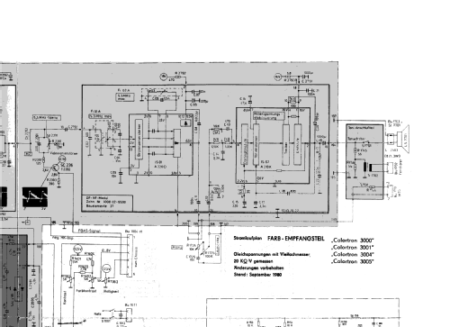 Colortron 3001 Ch. 1203.00-2000 or 1203.01-2000; Stern-Radio Staßfurt (ID = 1251799) Fernseh-E