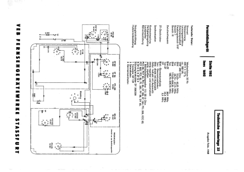 Ines 1602; Stern-Radio Staßfurt (ID = 1539161) Television