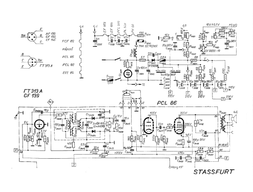 Stella T 1511-1-H-OCU; Stern-Radio Staßfurt (ID = 1538174) Television