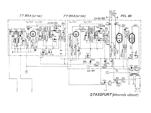 Stella T 1511-1-H-OCU; Stern-Radio Staßfurt (ID = 1538175) Television