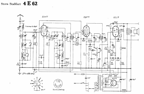 Stern 4E62W; Stern-Radio Staßfurt (ID = 2562487) Radio