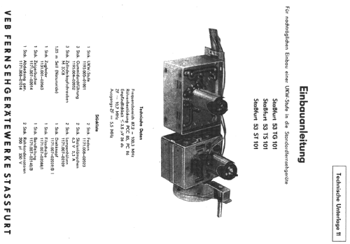 UKW-Stufe ; Stern-Radio Staßfurt (ID = 925692) Converter