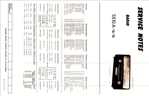 Conserton Lady MD5510; Stern & Stern (ID = 2408685) Radio