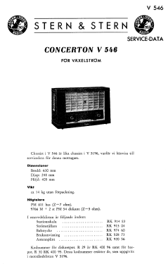 Eton V546; Stern & Stern (ID = 2740131) Radio