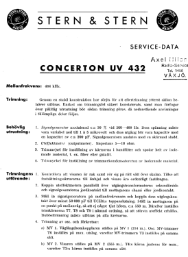 U432; Stern & Stern (ID = 2738031) Radio