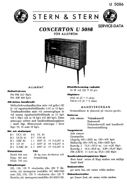 U5086; Stern & Stern (ID = 2739631) Radio