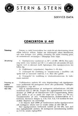 U 445; Stern & Stern (ID = 2738593) Radio