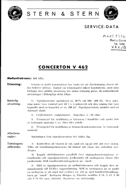 V462; Stern & Stern (ID = 2738669) Radio
