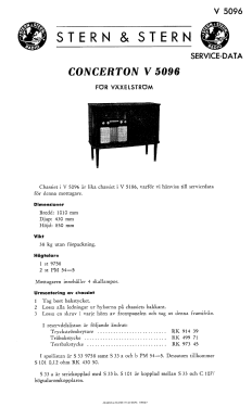 V5096; Stern & Stern (ID = 2740157) Radio