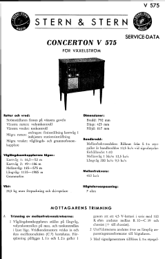 V575; Stern & Stern (ID = 2727681) Radio