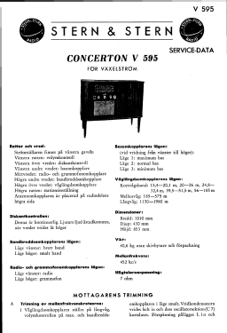 V595; Stern & Stern (ID = 2727949) Radio