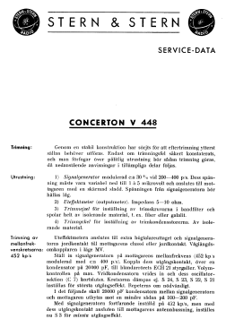 V 448; Stern & Stern (ID = 2737701) Radio